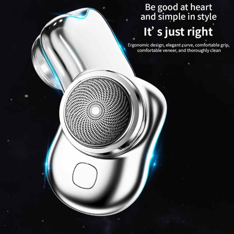 Mini rasoir électrique Portable, étanche, pour le visage et la barbe – Image 5