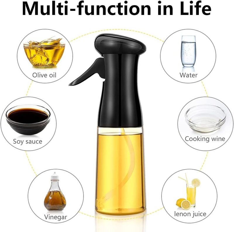 Vaporisateur Huile et Vinaigre 300ML Spray en Verre – Image 2