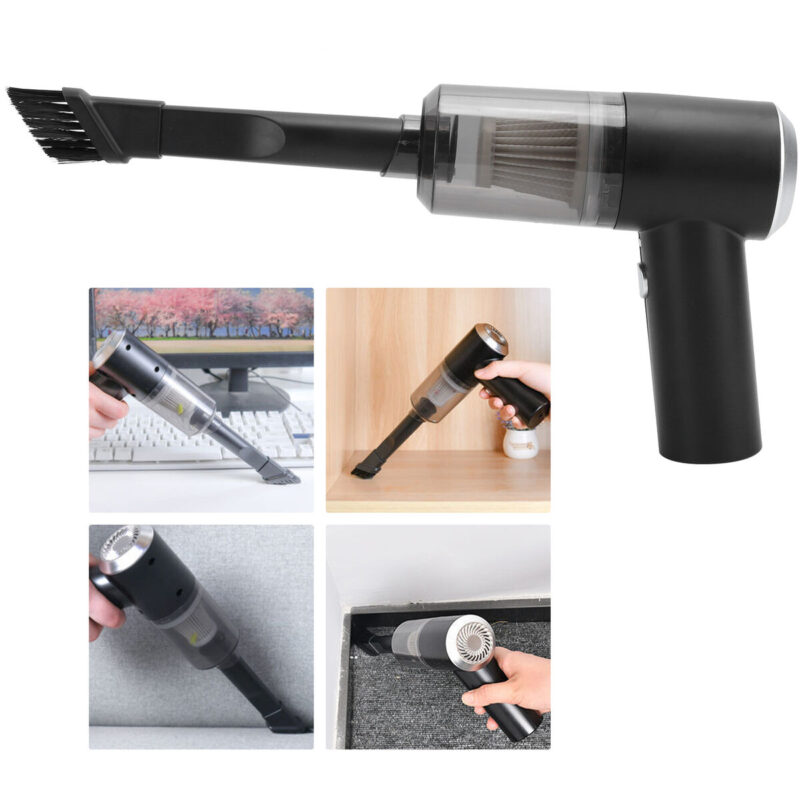 Mini Aspirateur Portable Sans Fil  3 en 1 pour voiture et maison – Image 2