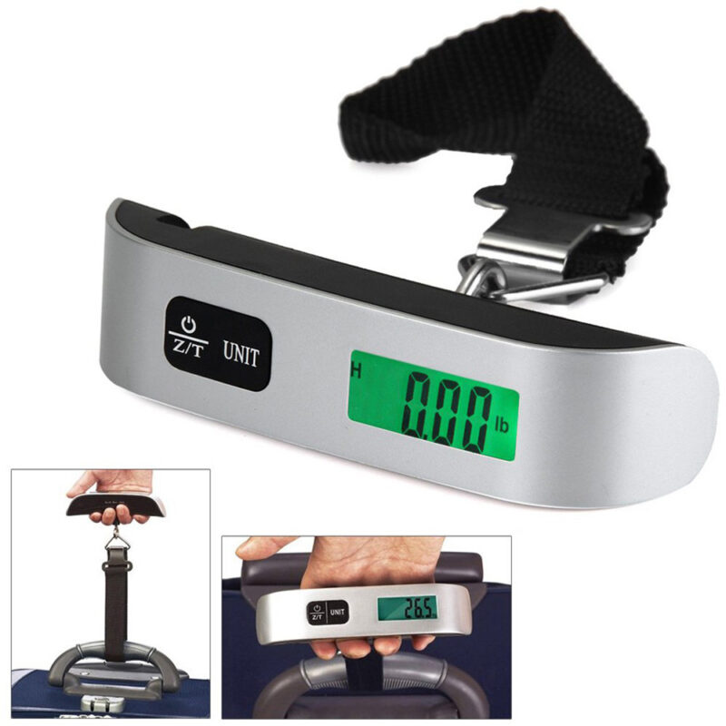 Balance à bagages numérique portable avec écran LCD 50kg – Image 5