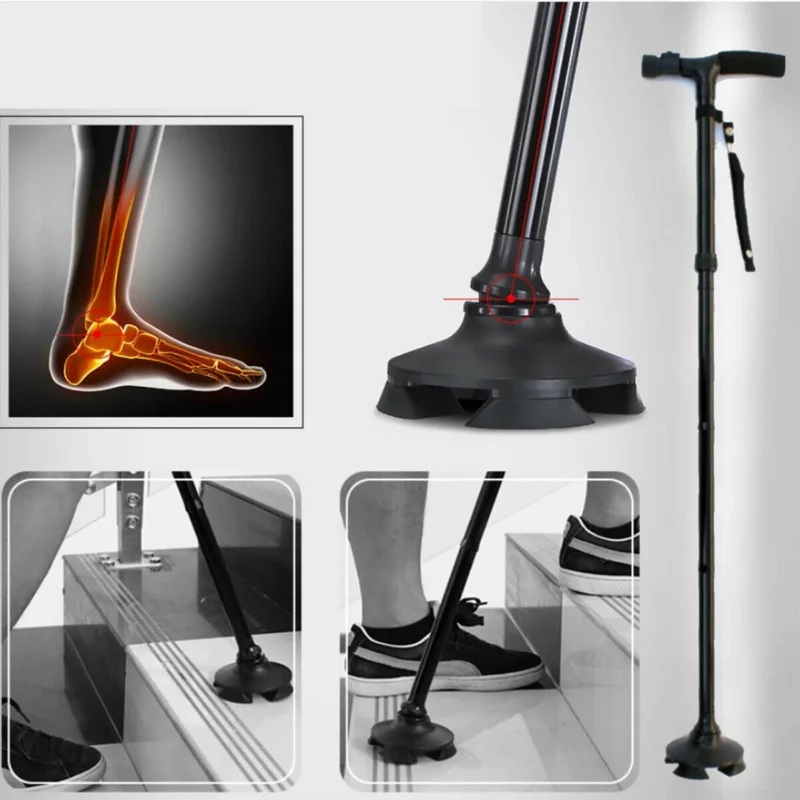 Canne Pliable avec la lumière – Image 3