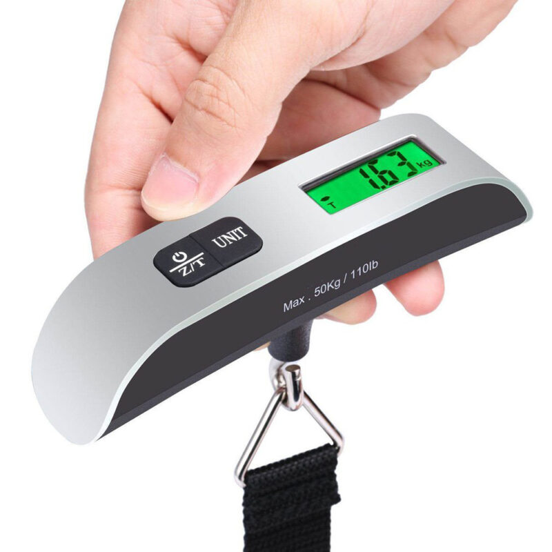 Balance à bagages numérique portable avec écran LCD 50kg – Image 8
