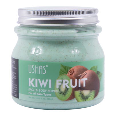 USHAS - Face & Body Scrub - Gommage Visage et Corps - Kiwi