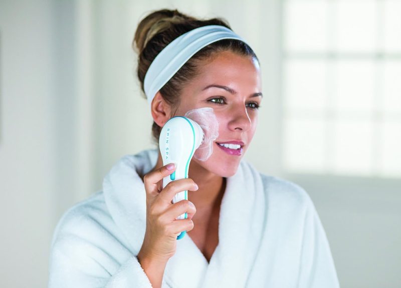 Spin Spa Brosse Nettoyante pour le Visage + 2 Attachements Nettoyants – Image 4