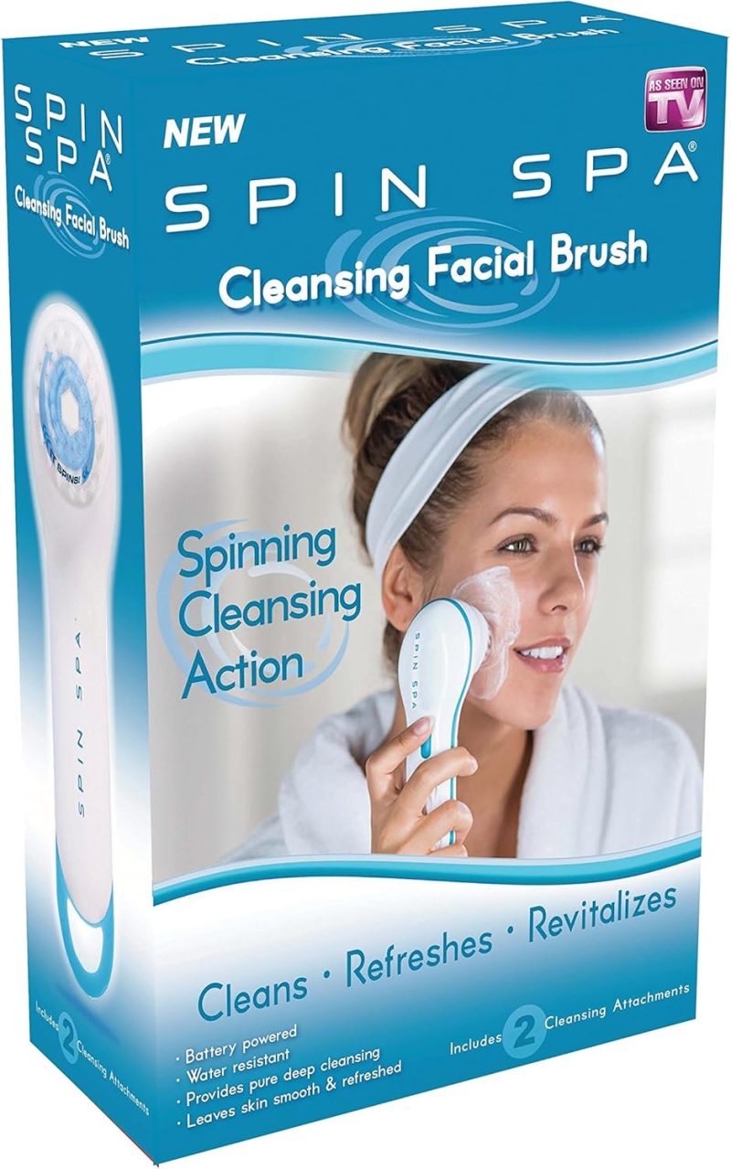Spin Spa Brosse Nettoyante pour le Visage + 2 Attachements Nettoyants – Image 2