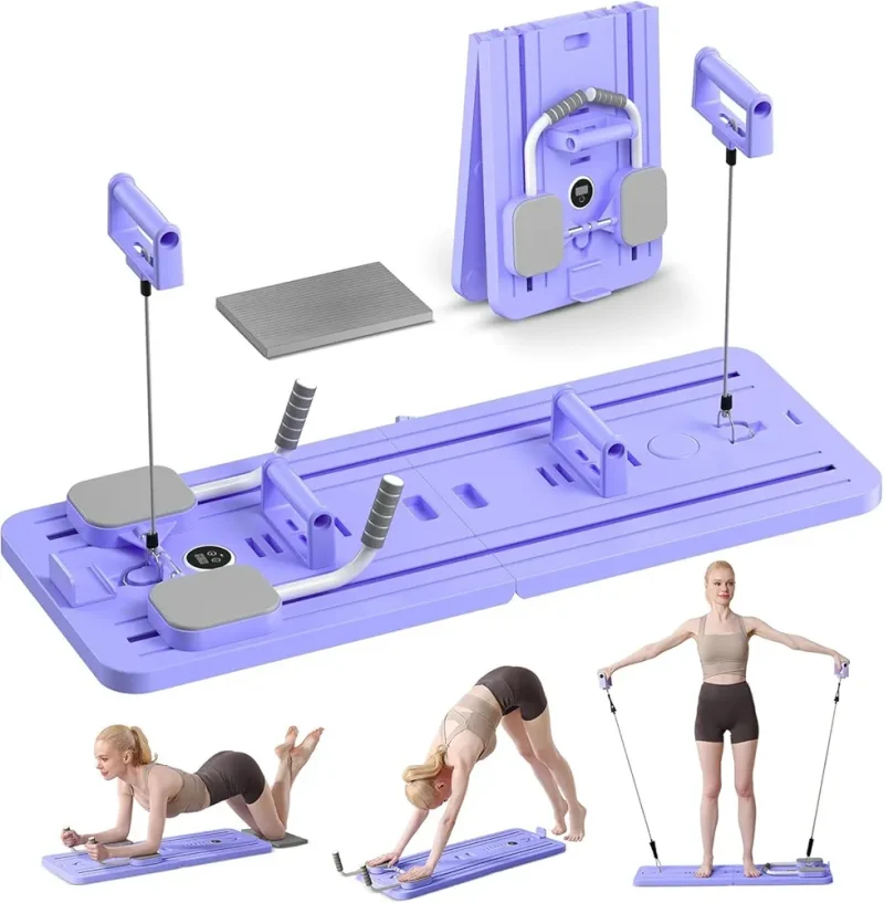Planche Pilates - Pilates Reformer - Multifonctionnelle - Planche d'exercices abdominaux
