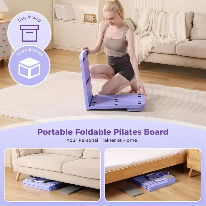 Planche Pilates - Pilates Reformer - Multifonctionnelle - Planche d'exercices abdominaux – Image 6