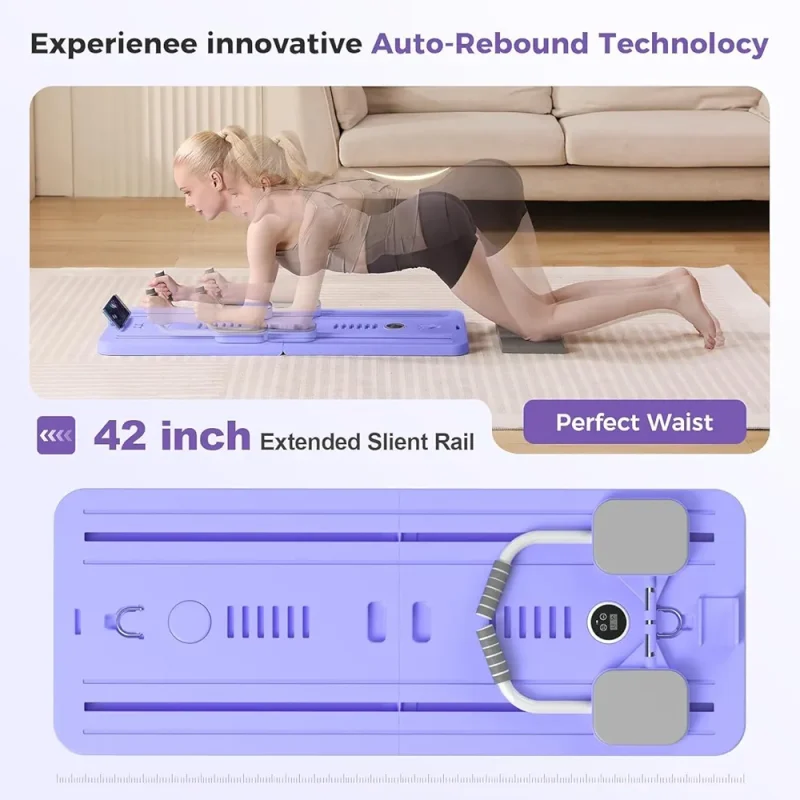 Planche Pilates - Pilates Reformer - Multifonctionnelle - Planche d'exercices abdominaux – Image 9