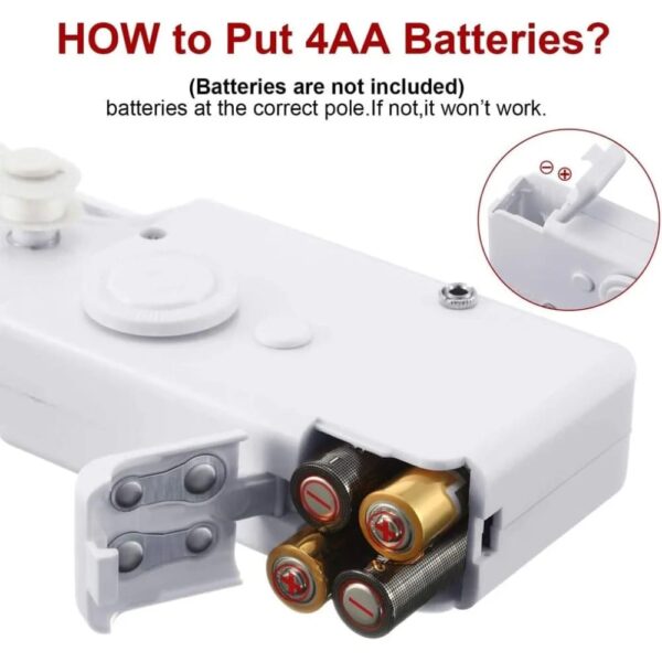 Mini Machine à Coudre Électrique Portative – Rapide – Pratique – Image 5