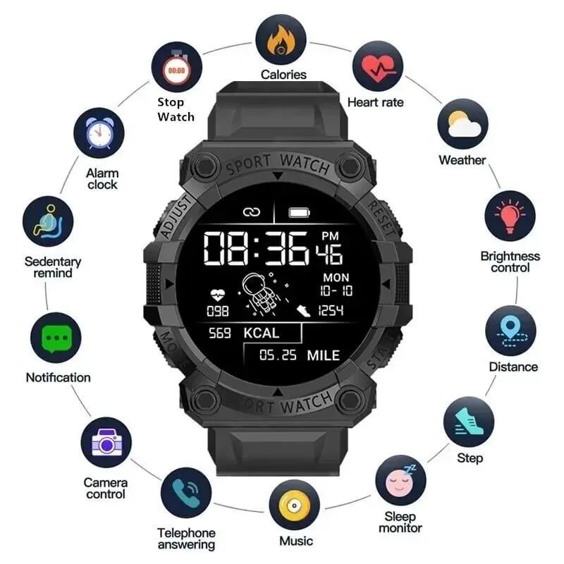 Smart Watch Sport – Puissance & Style au Poignet – Image 2