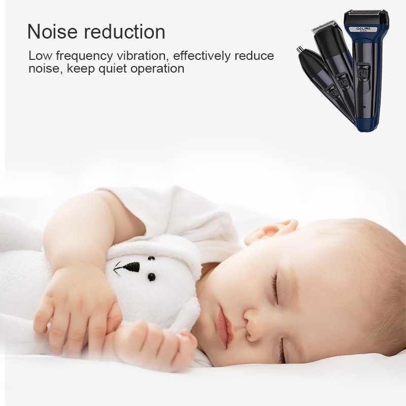 Tondeuse Multifonction 3-en-1 DALING Rechargeable USB Rasoir + Tondeuse + Coupe-Nez | Kit de Rasage Complet pour Homme – Image 3