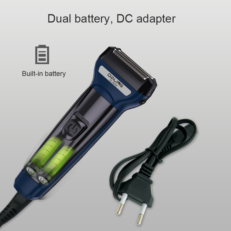 Tondeuse Multifonction 3-en-1 DALING Rechargeable USB Rasoir + Tondeuse + Coupe-Nez | Kit de Rasage Complet pour Homme – Image 5