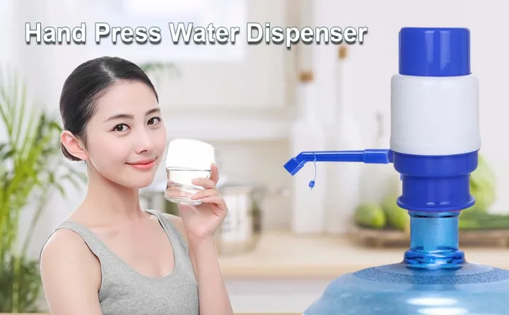Pompe à Eau Manuelle pour Bonbonne Distributeur Eau Facile & Rapide Compatible avec Grandes Bouteilles – Image 2
