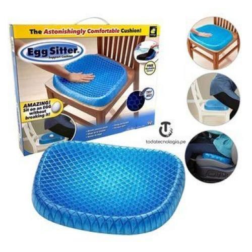 Coussin en gel de silicone, oreiller flexible, coussin en nid d'abeille doux et respirant – Image 8