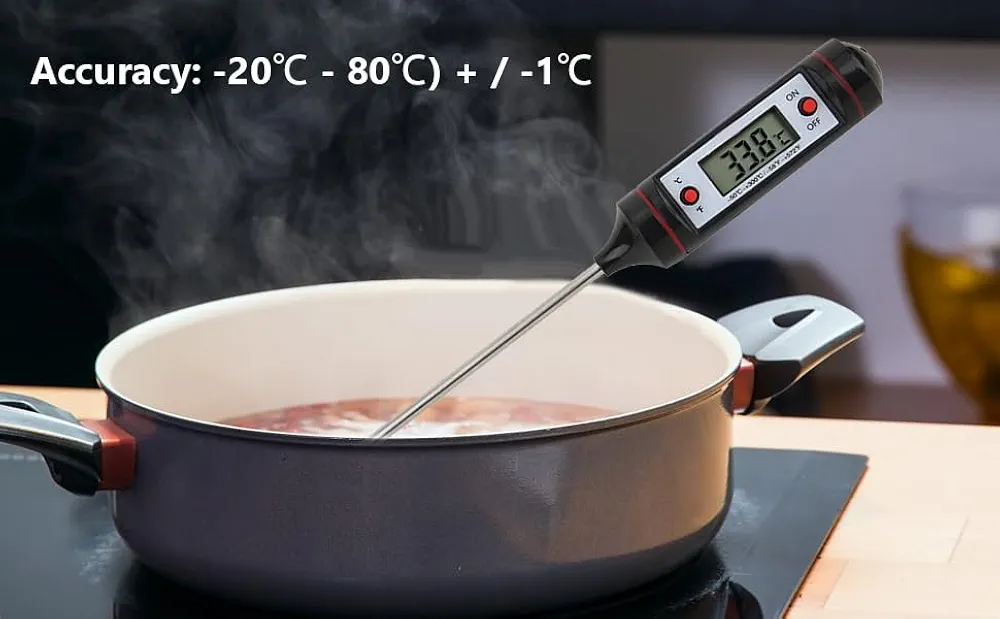 THERMOMETRE DE CUISSON DIGITAL A SONDE -50 A +200°C – Image 5