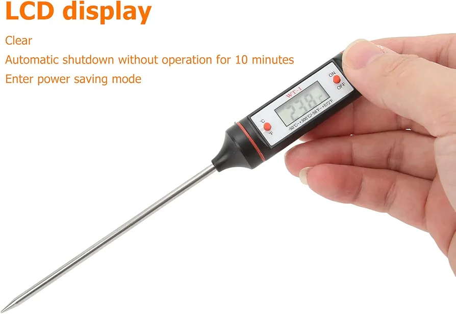 THERMOMETRE DE CUISSON DIGITAL A SONDE -50 A +200°C – Image 4