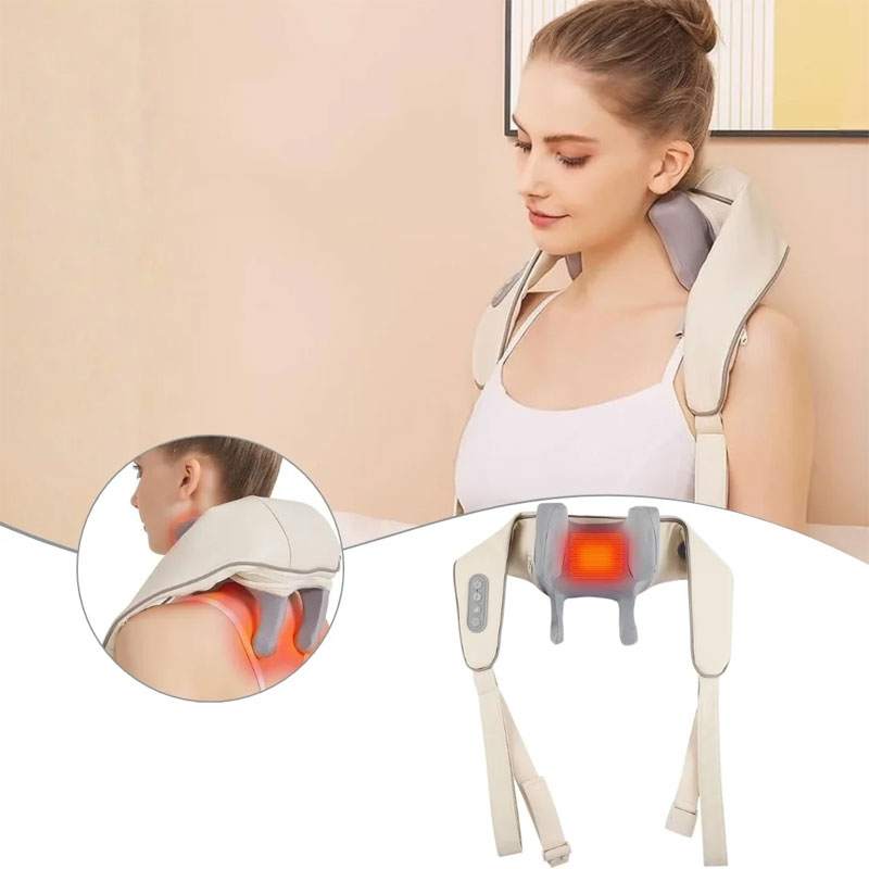 Appareil de Massage Électrique Chauffante HJ-188 Pour épaules et cou
